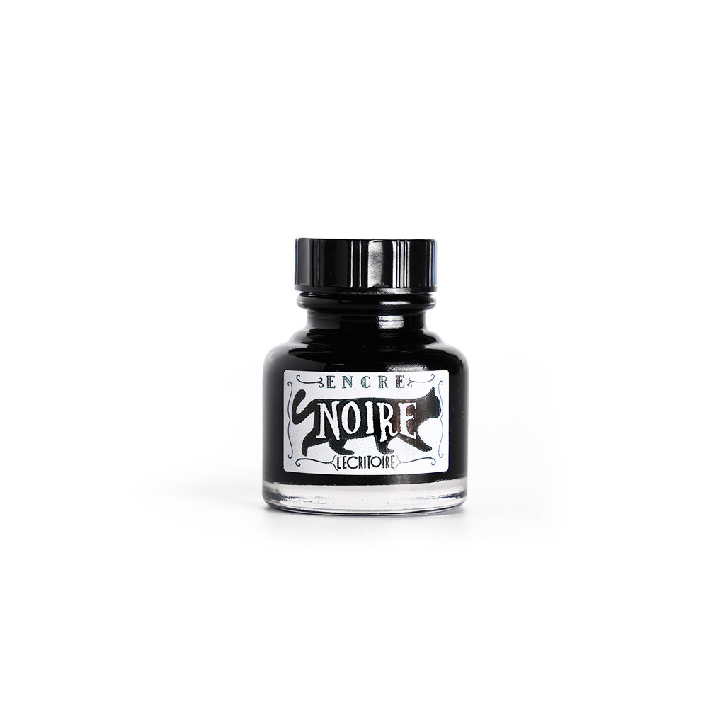 L&#39;Ecritoire Ink Bottle Noir (Black) at Boston General Store