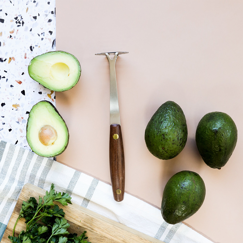 Vintage Mini Avocado and Potato Masher    at Boston General Store