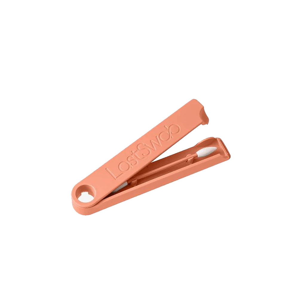 LastSwab Beauty Reusable Cotton Swab Peach   at Boston General Store