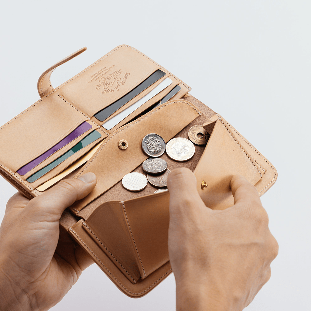 The Superior Labor Leather Long Wallet | Boston General Store