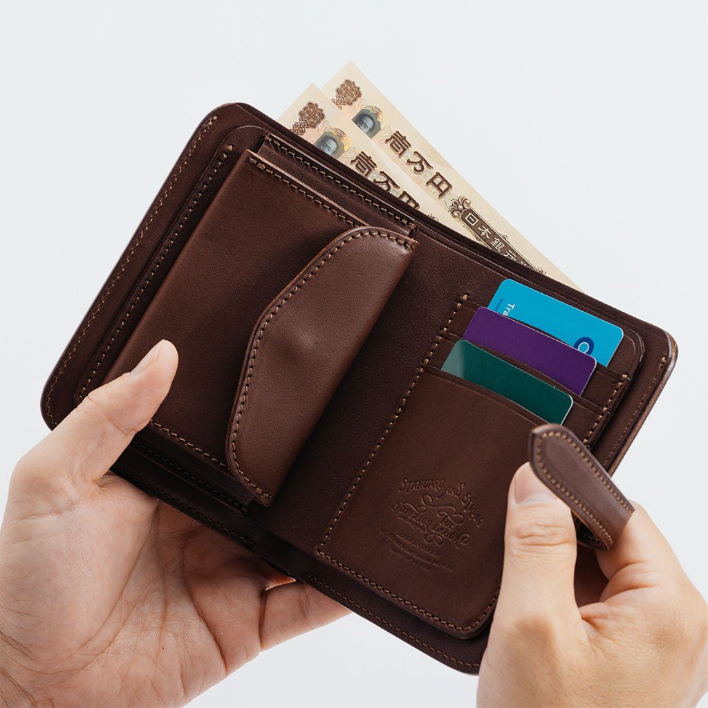 Leather Middle Wallet Boston General Store