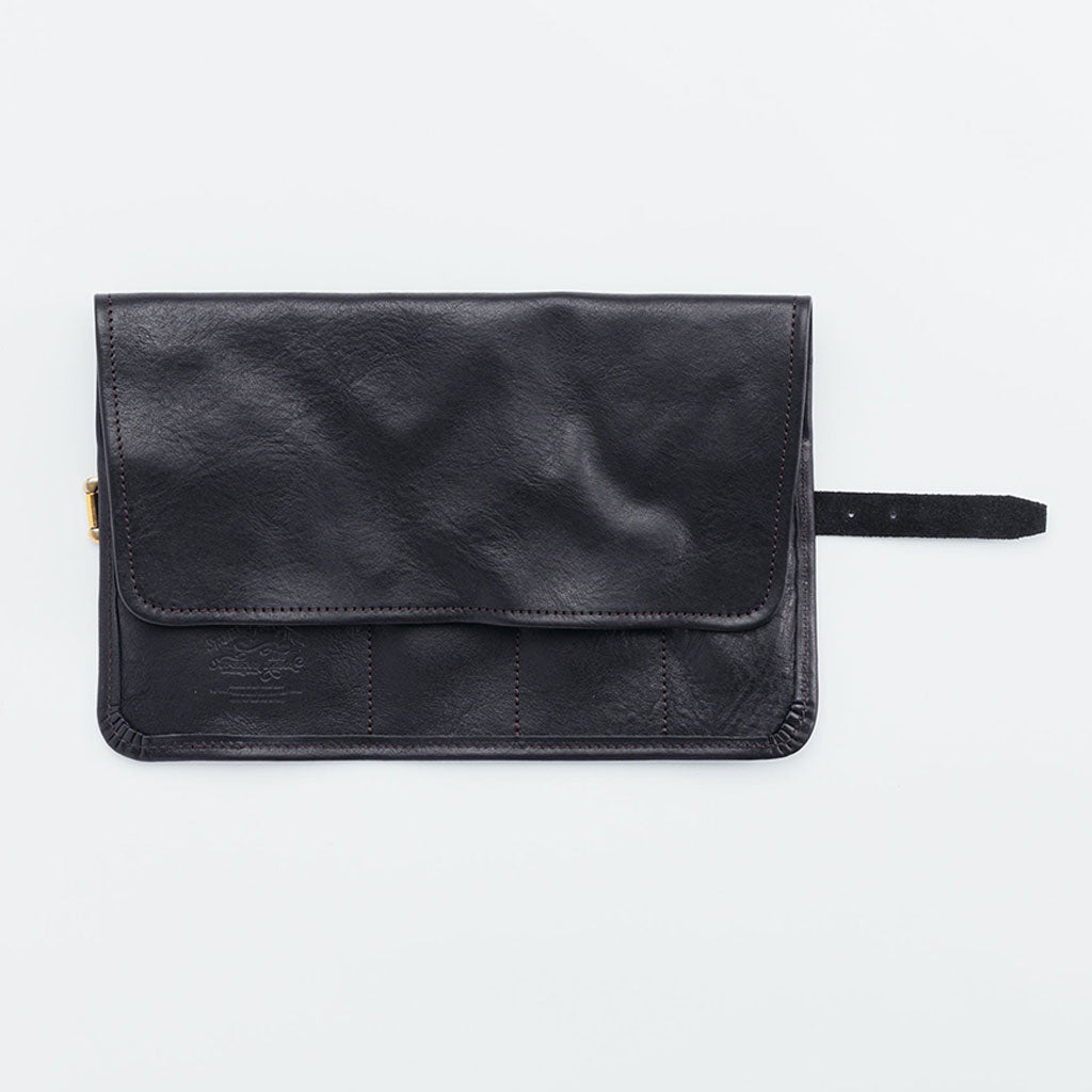 Leather Pen Roll Boston General Store