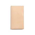 Natural undyed leather Traveler's Notebook wallet insert on white background