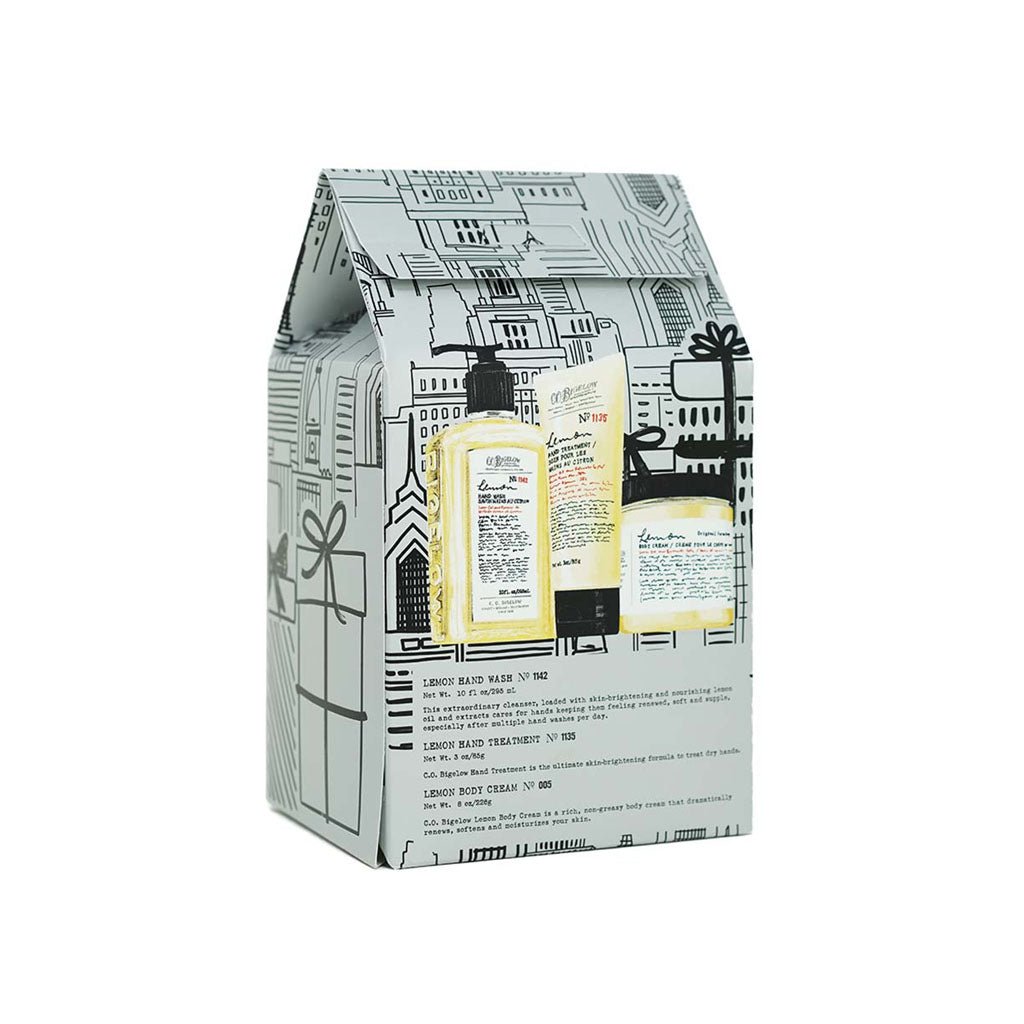 Lemon Bath & Body Care Box Boston General Store