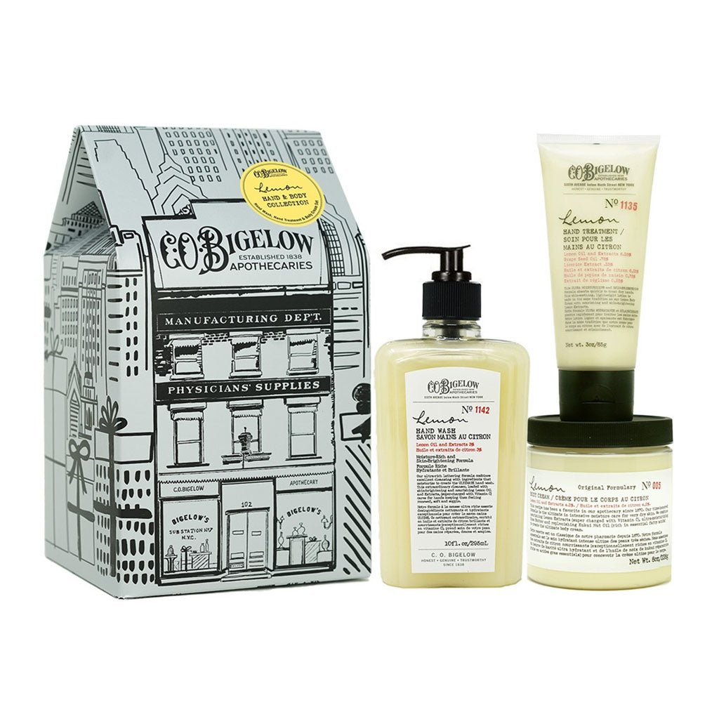 Lemon Bath &amp; Body Care Box Boston General Store