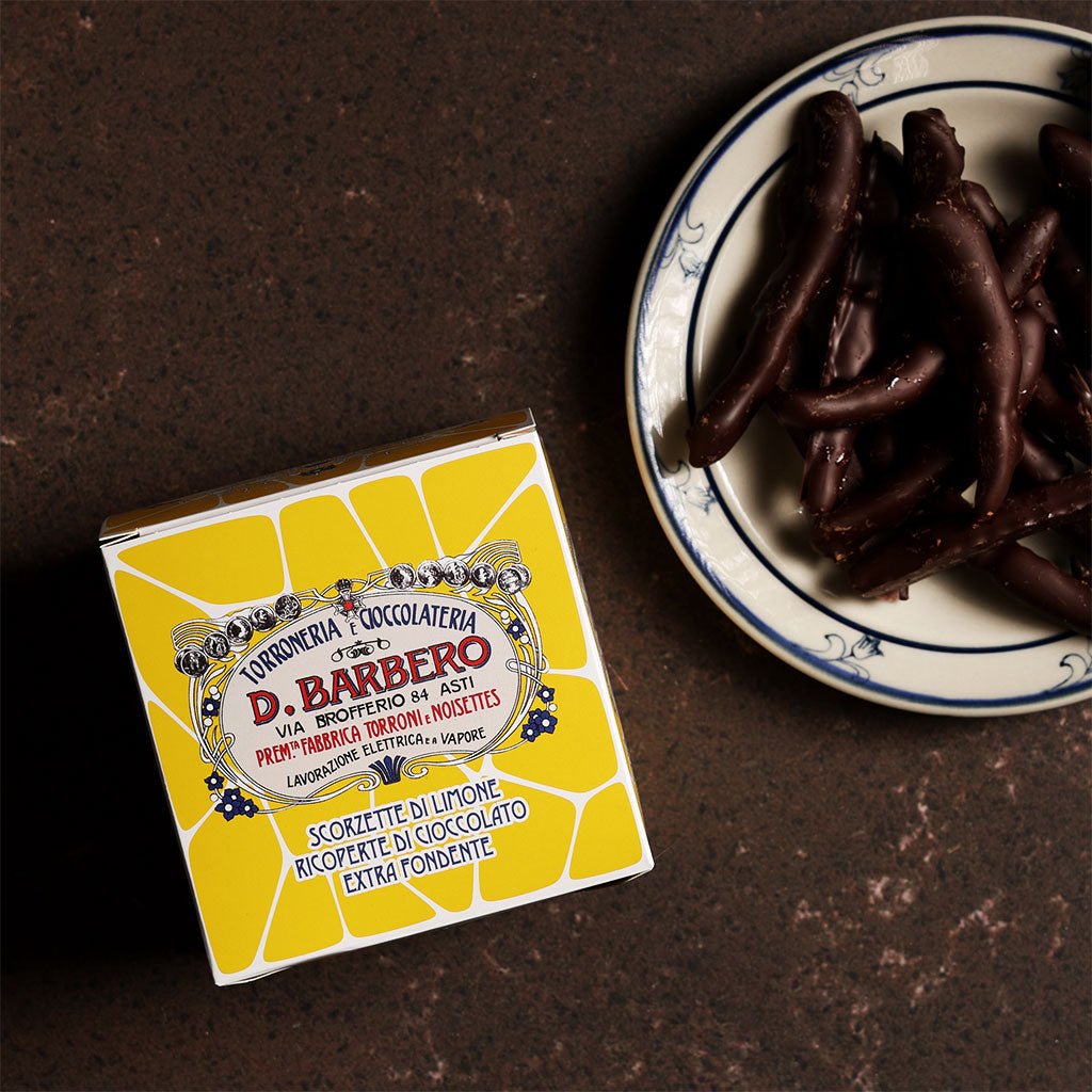Lemon Peel Covered in Dark Chocolate Boston General Store