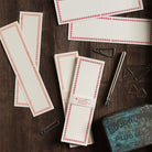 Letterpress Folded Memo Cards Boston General Store