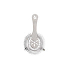 Front of cocktail strainer on white background