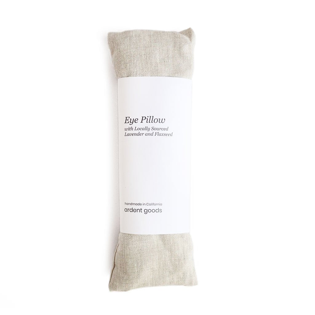 Linen Eye Pillow with Slipcover Boston General Store