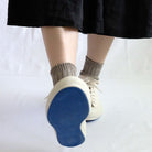 Linen Ribbed Socks Boston General Store