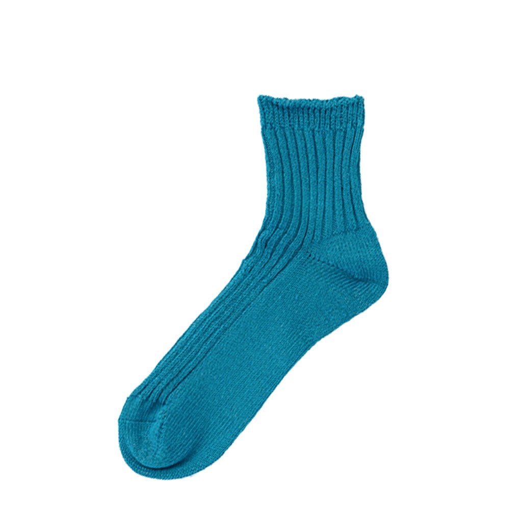Nishiguchi Kutsushita Linen Ribbed Socks | Boston General Store