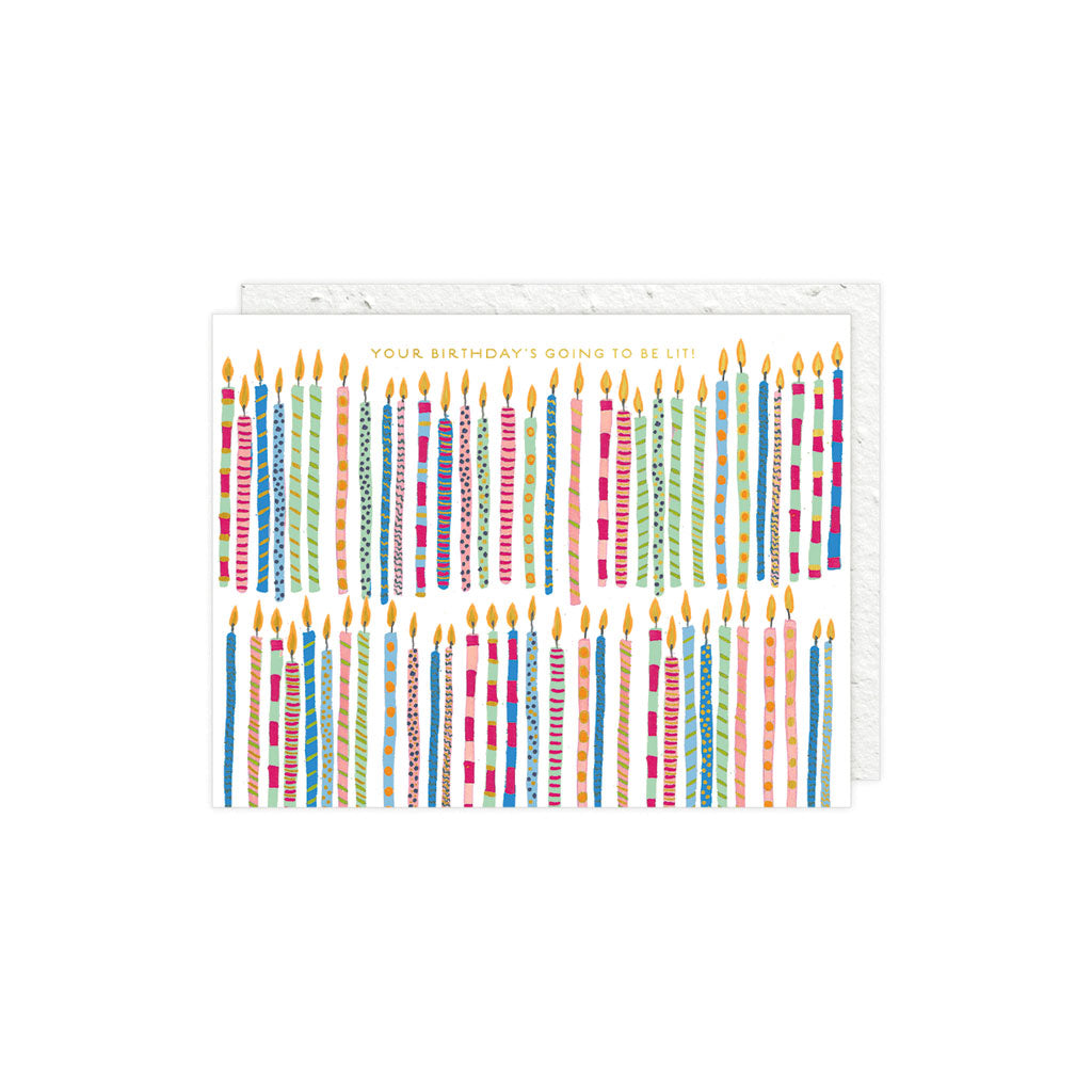 Birthday Candles Card    at Boston General Store