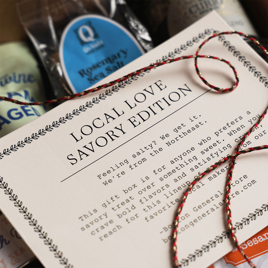 Local Love Savory Gift Box at Boston General Store