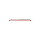 Rose gold pen on a white background