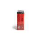 Red tin of Magic Salt by Curios Spice company on white background