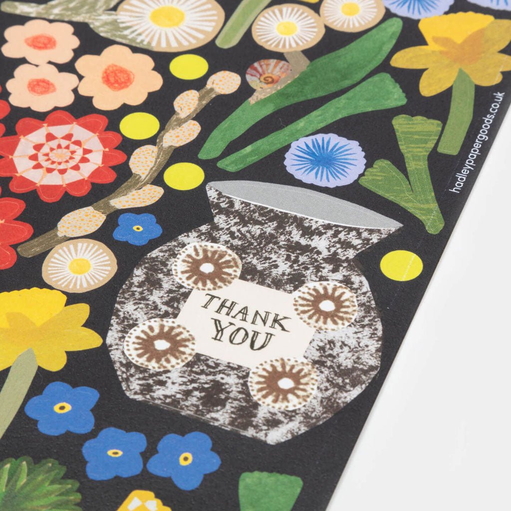 &#39;Make Your Own Thank You Cards&#39; Floral Set Boston General Store