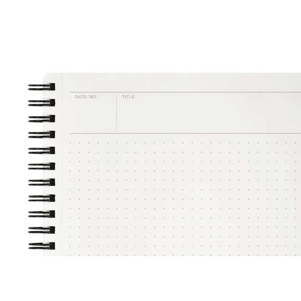 Mnemosyne Spiral Notebook - A5 Dot Grid at Boston General Store