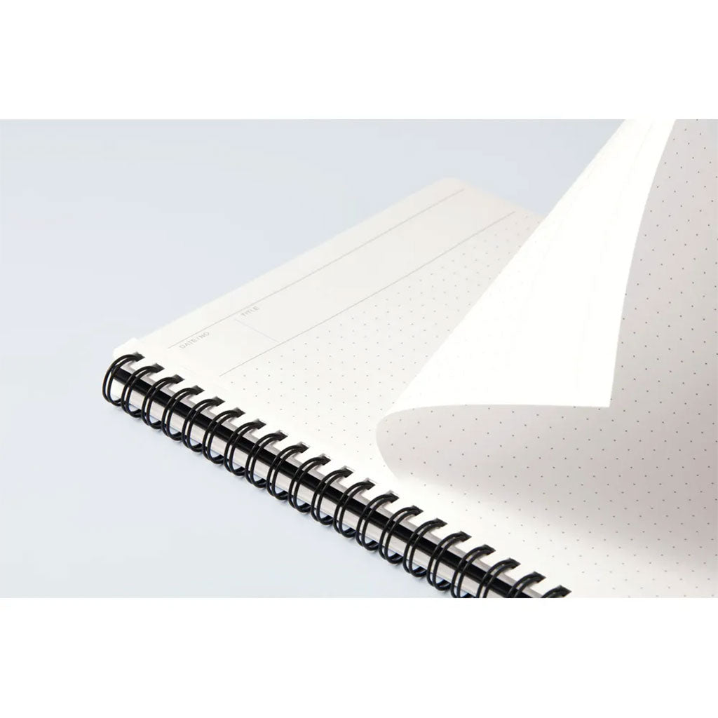 Mnemosyne Spiral Notebook - A5 Dot Grid at Boston General Store