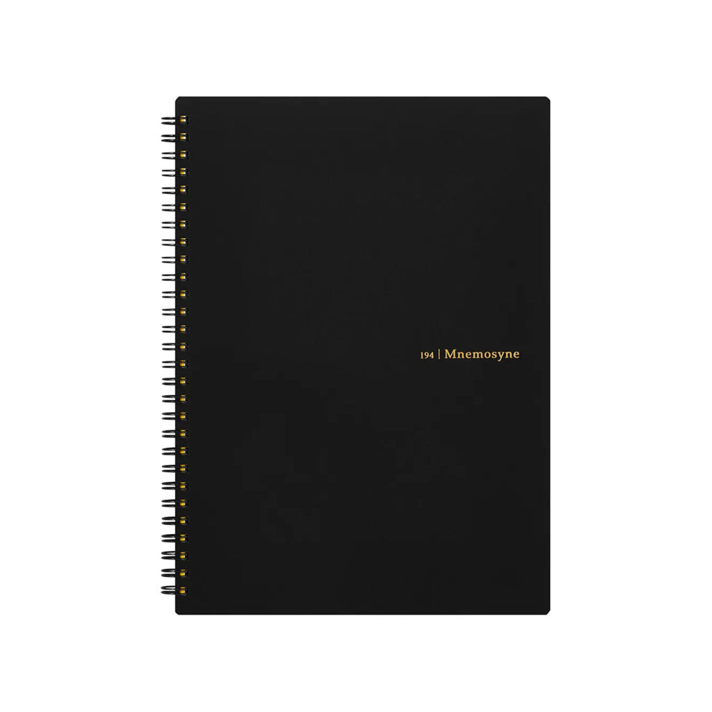 Mnemosyne Spiral Notebook - B5 Lined at Boston General Store