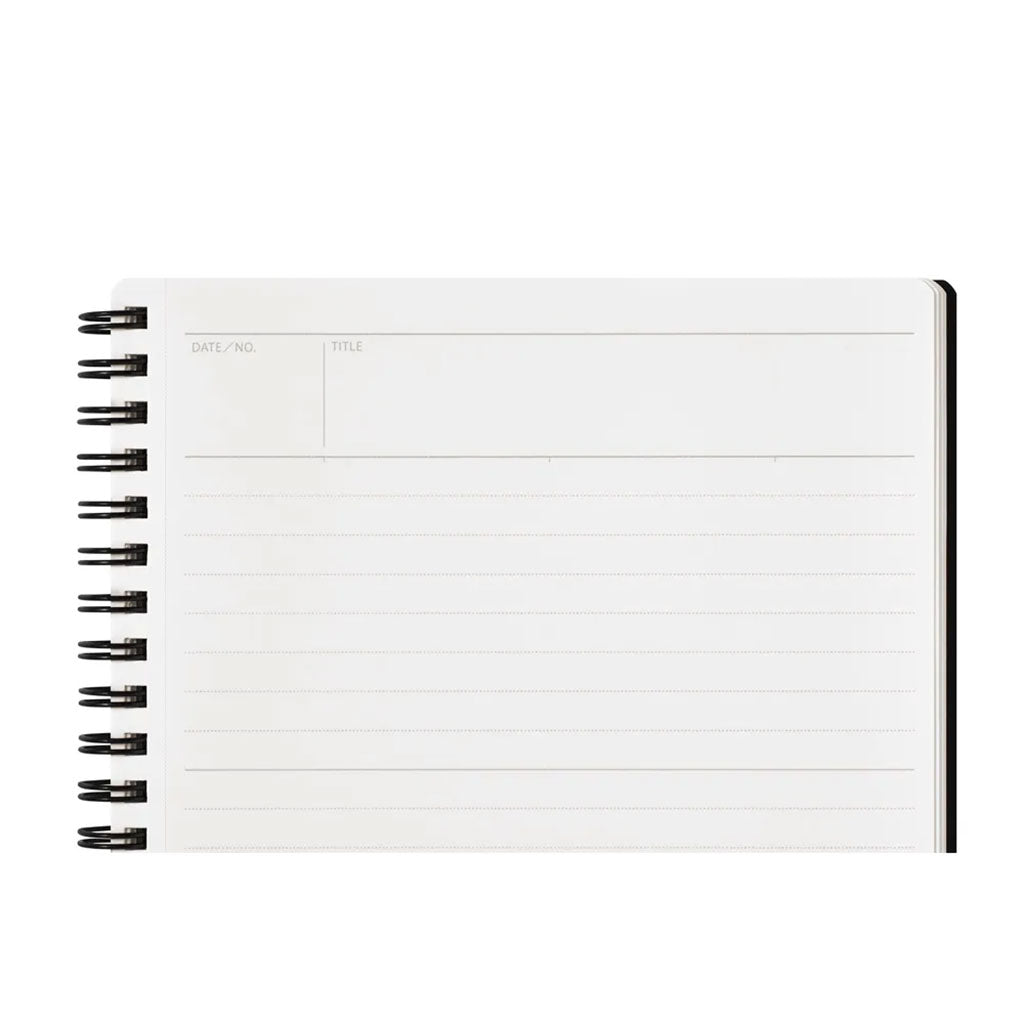 Mnemosyne Spiral Notebook - B5 Lined at Boston General Store
