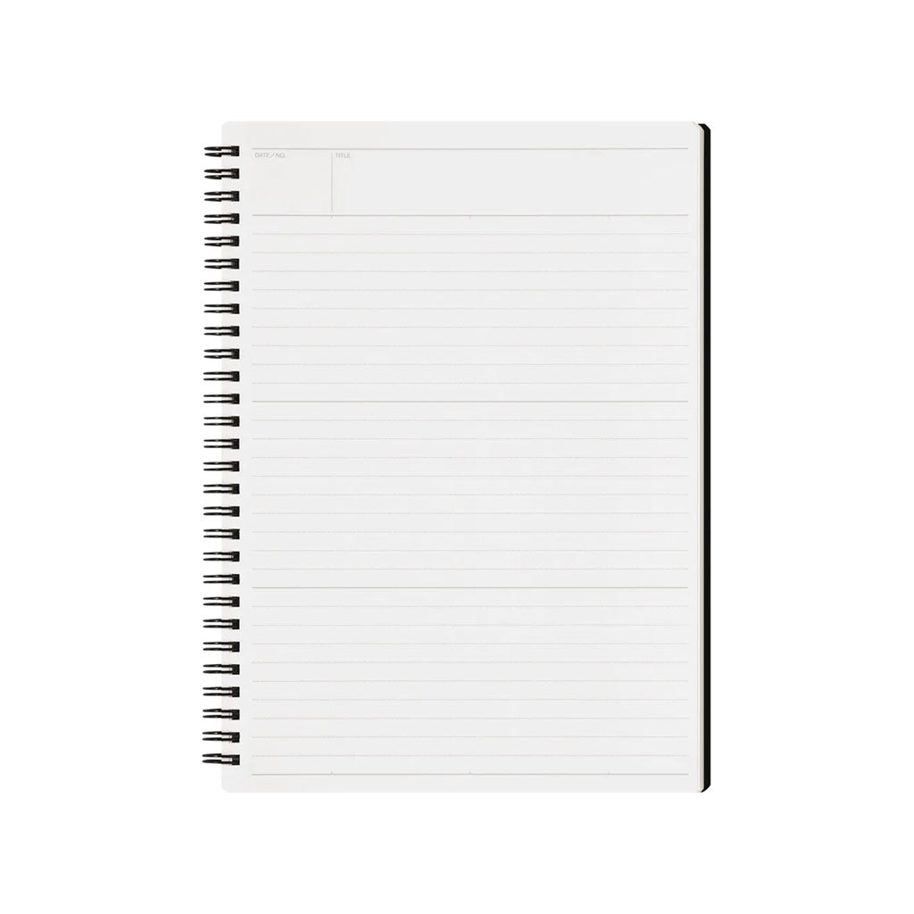 Mnemosyne Spiral Notebook - B5 Lined at Boston General Store