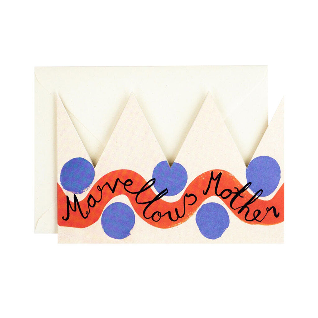 Marvellous Mother Party Hat Card at Boston General Store