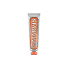 Tube of Marvis ginger mint toothpaste.