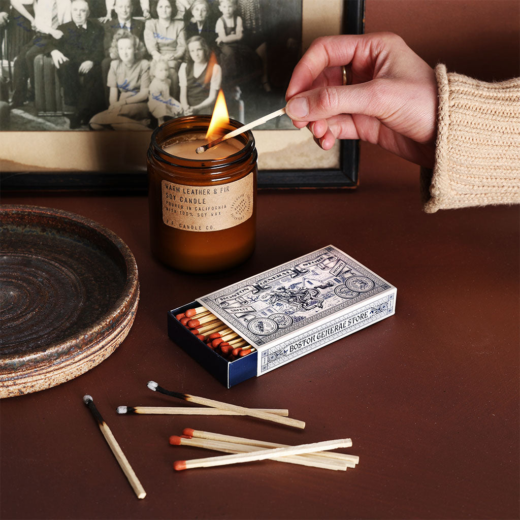 Boston Safety Matches    at Boston General Store