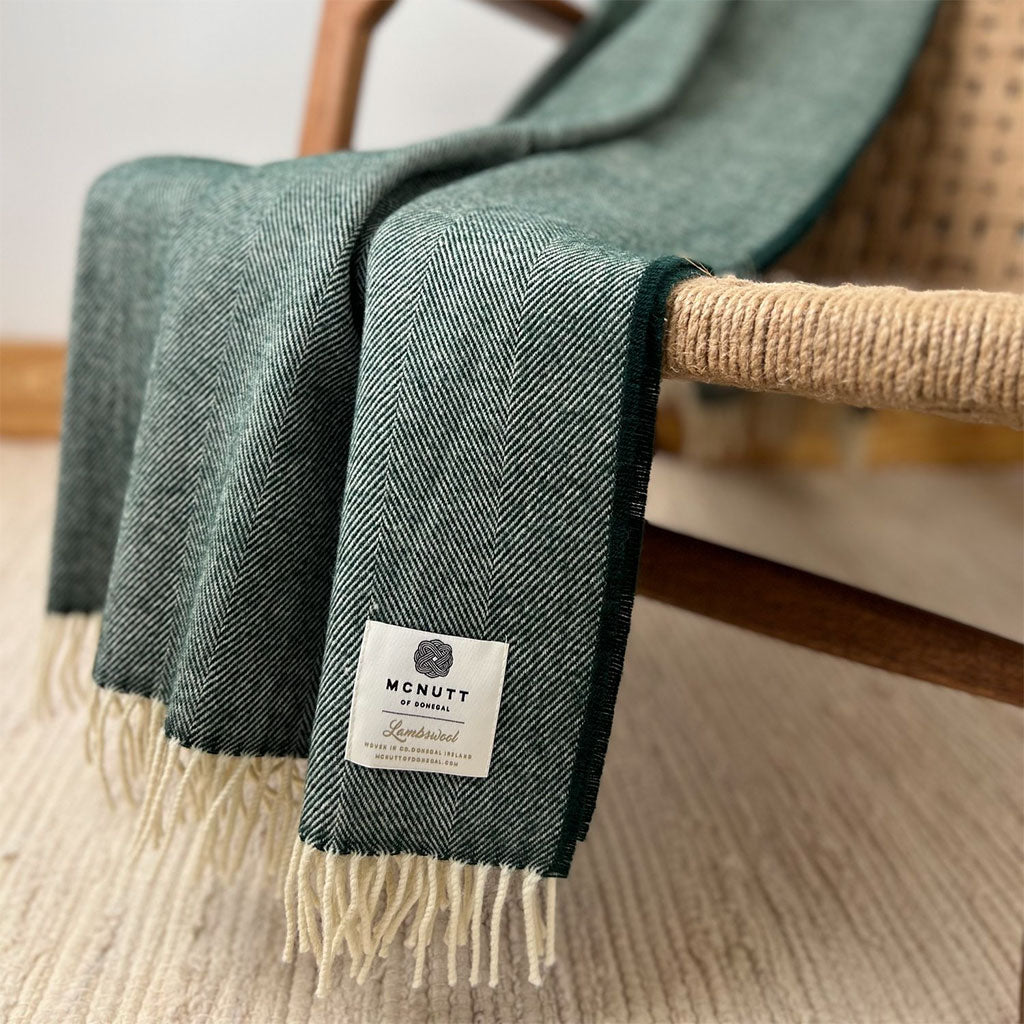 Amazon Lambswool Blanket    at Boston General Store