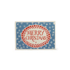 Merry Christmas Red and Blue Holiday Card, Set of 10 Boston General Store