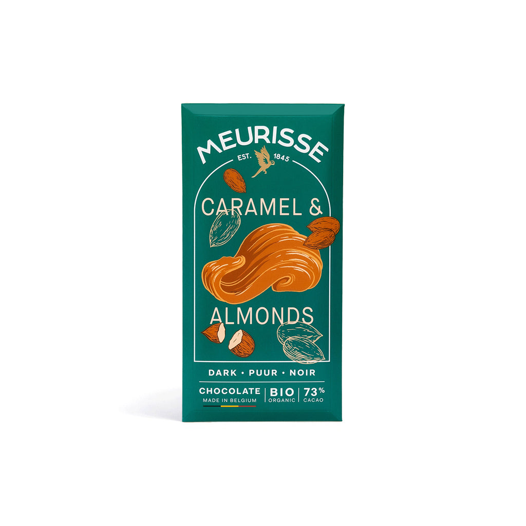 Caramelized Almonds Dark Chocolate 73%    at Boston General Store