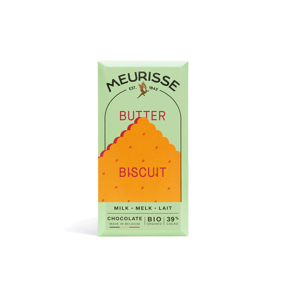 Butter Biscuit Milk Chocolate 39%    at Boston General Store