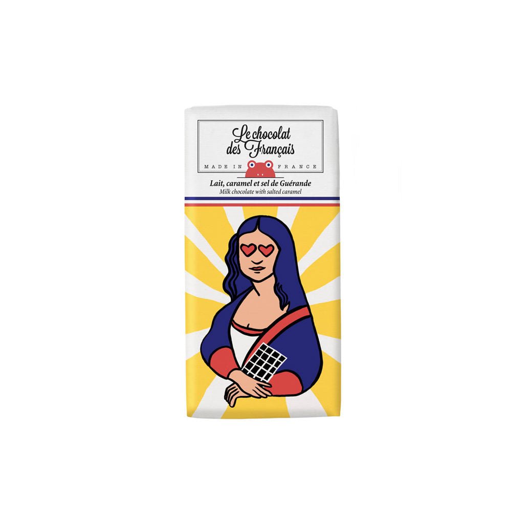 Milk Chocolate Bar with Salted Caramel Boston General Store