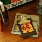 Small mini clipboard with vintage ephemera clipped 