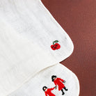 Mitsou Linen Gauze Embroidered Handkerchief Boston General Store