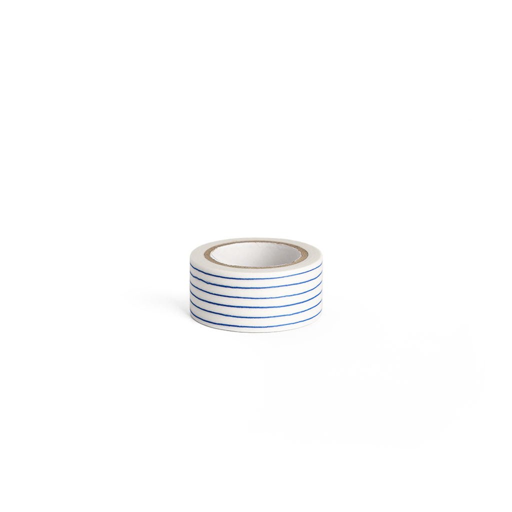 邦楽 GRADIS NICE BLUE WHITE TAPE Classiky Mitsou Masking Tape - Stripe / Blue | Boston General Store
