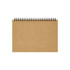 Mnemosyne Spiral Notebook - A5, Blank, Horizontal Format Boston General Store