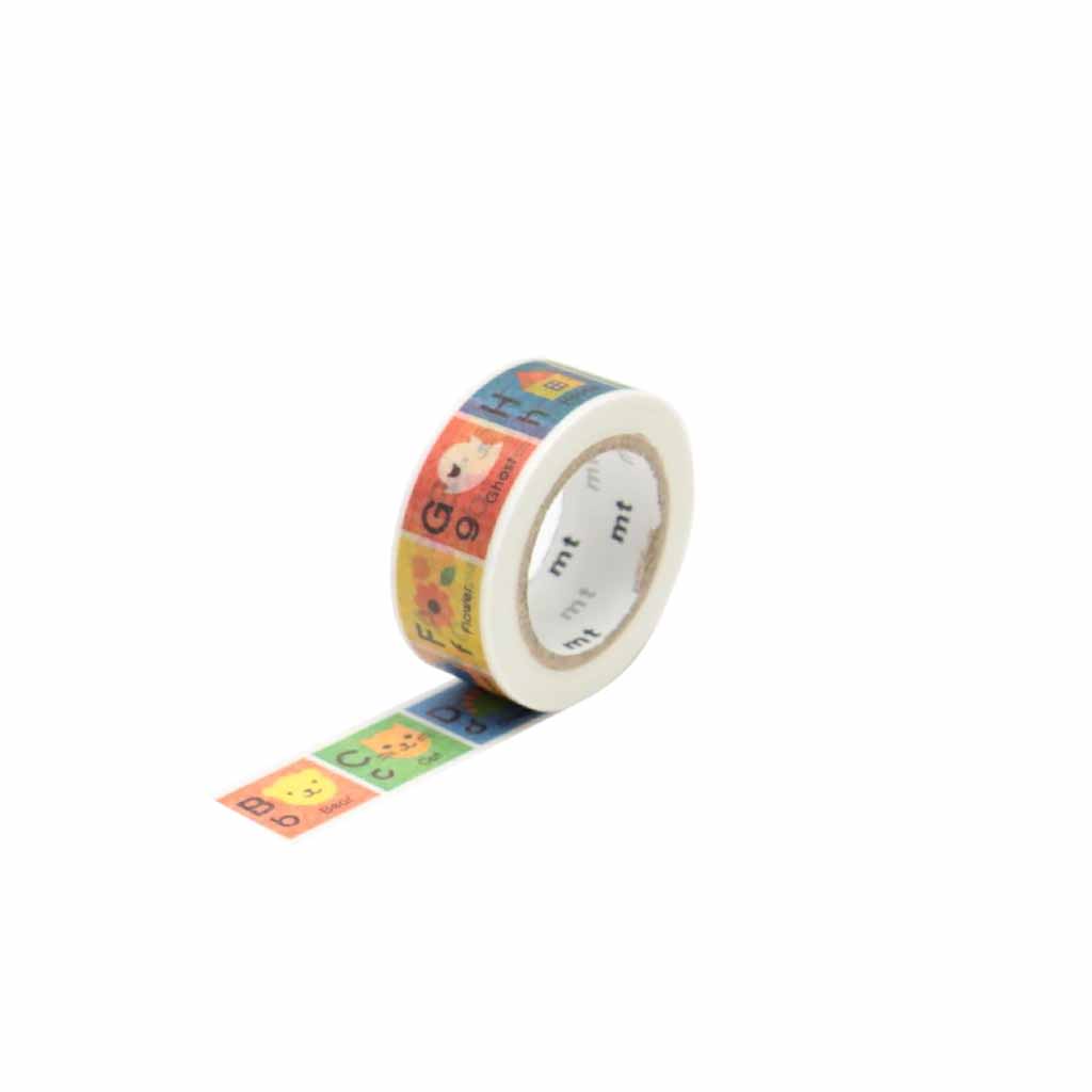 MT for Kids Washi Tape Kids - Alphabet A-M   at Boston General Store