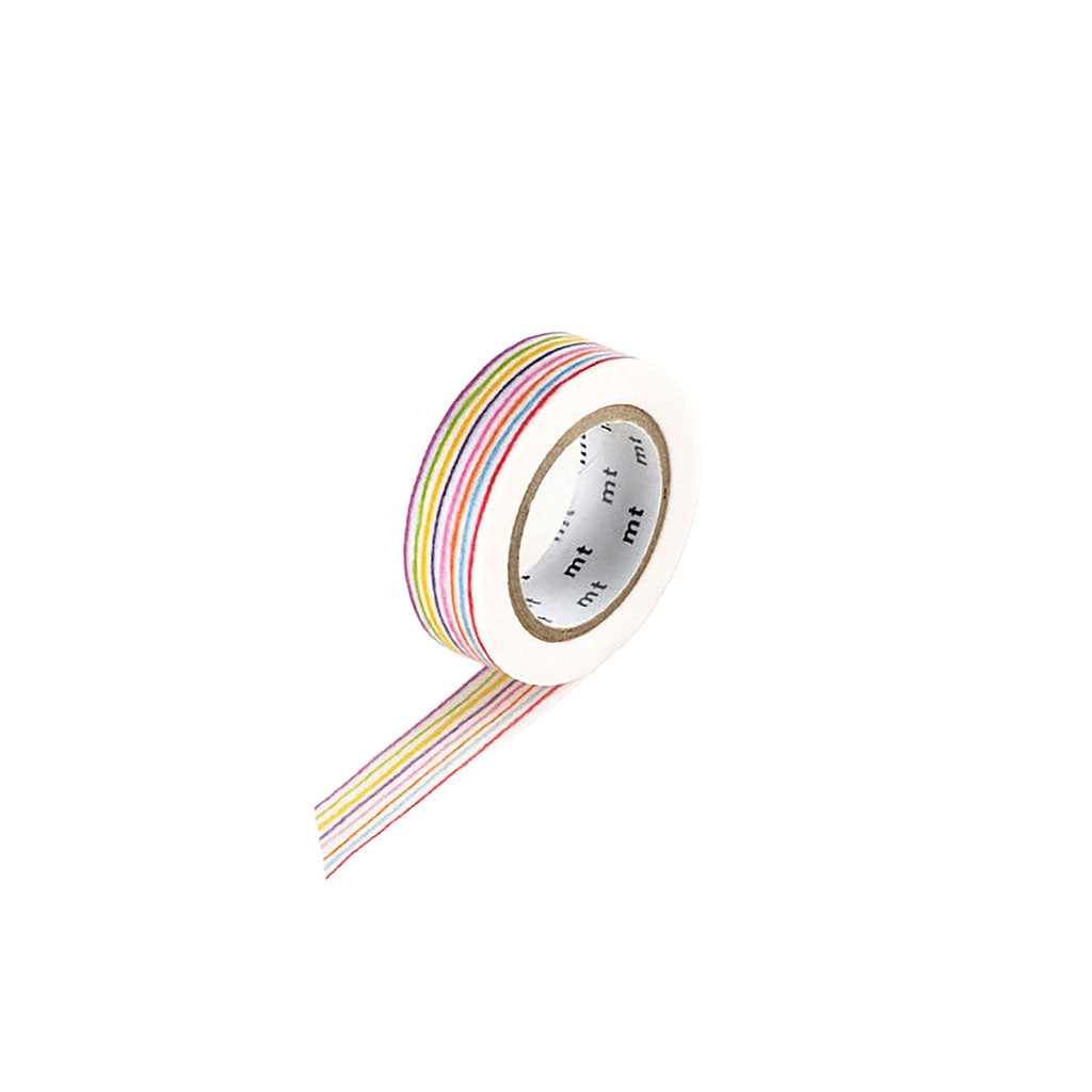 MT EX Series Washi Tape Iro Enpitsu Border (15mm) at Boston General Store