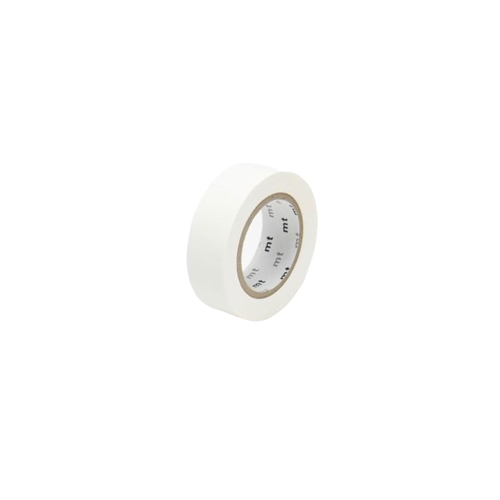 MT Solid Washi Tape Matte White at Boston General Store