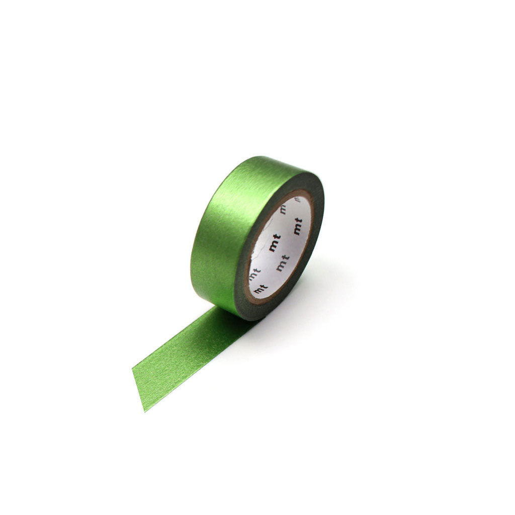 MT Solid Washi Tape Yellow Green at Boston General Store