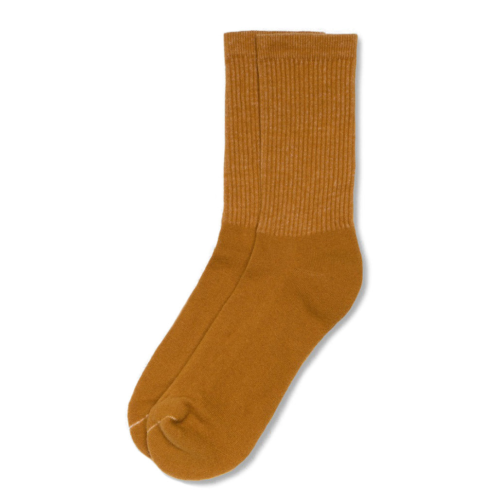 Supermerino Wool Socks Mustard   at Boston General Store
