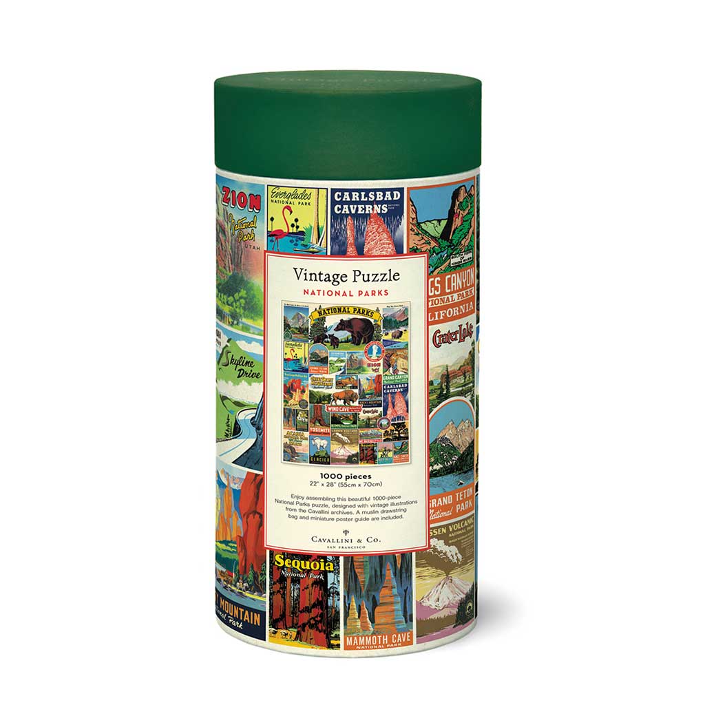 National Parks Vintage Puzzle Boston General Store
