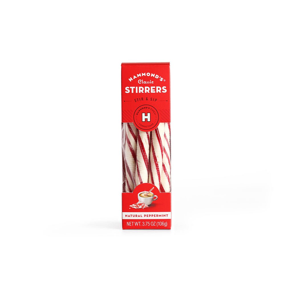 Natural Peppermint Cocoa Stirrers Boston General Store