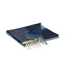 Navy and Smoke Lambswool Scarf Boston General Store