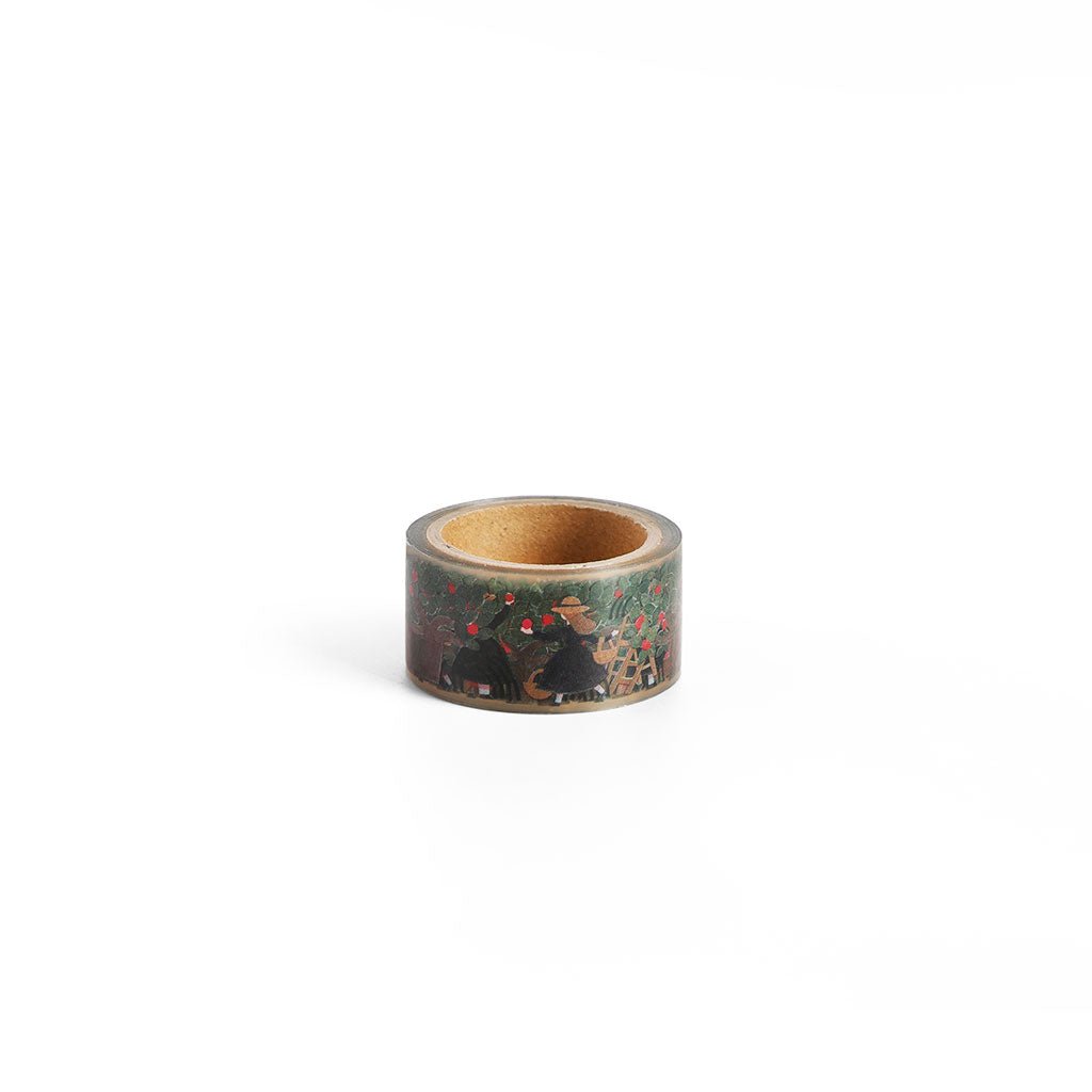 Necktie Apple Picking Washi Tape Boston General Store