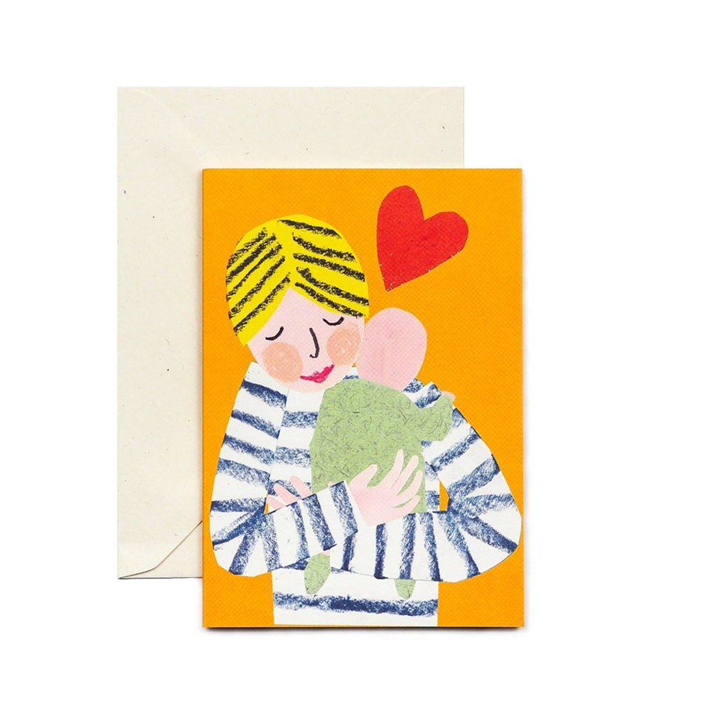Hadley Paper Goods New Baby Cuddle Card | Boston General Store