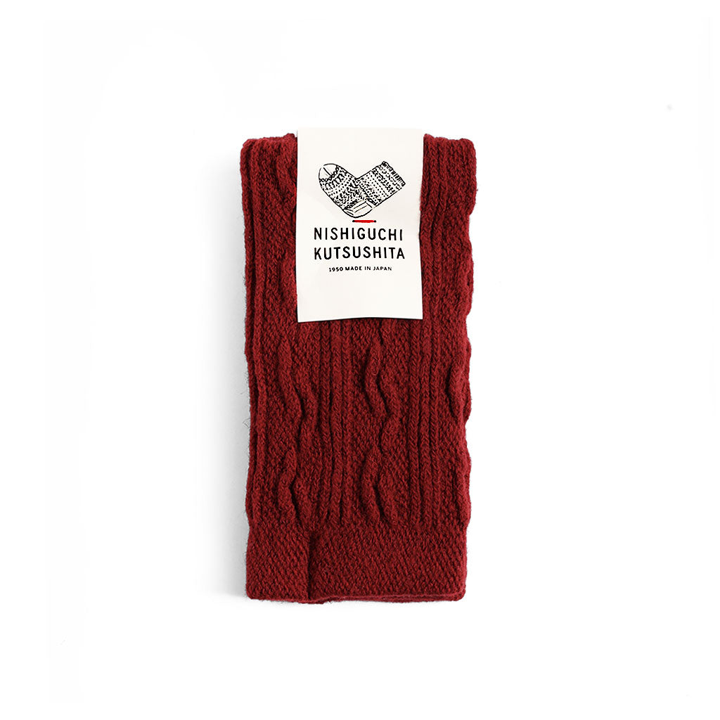Wool Hand Warmers Bordeaux   at Boston General Store
