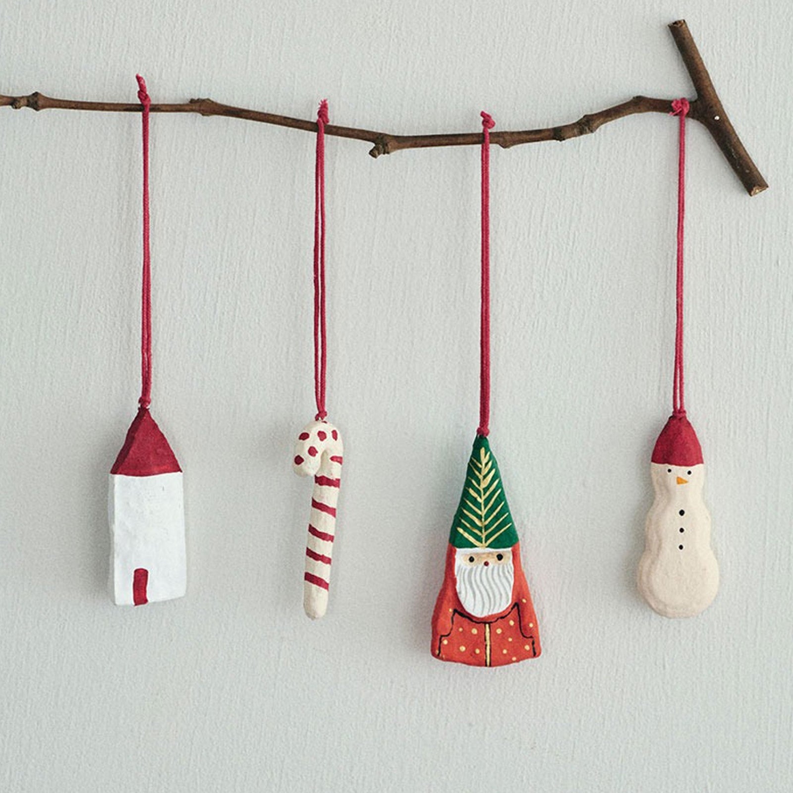 Noel Holiday Ornaments, Set of 4 Boston General Store