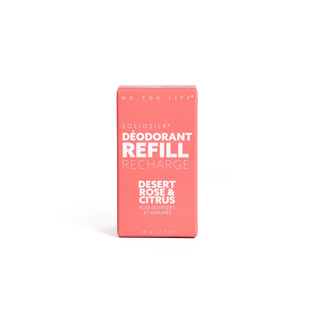 SOLIDSILK Pure Desert Rose &amp; Citrus Deodorant Refill Capsule   at Boston General Store